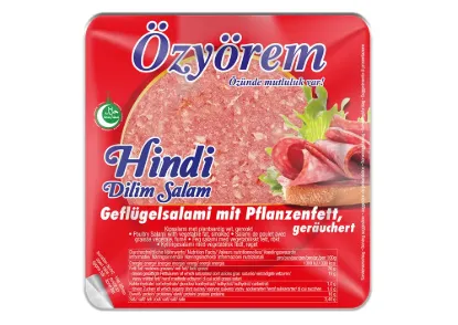 Bild von Özyörem Putensalami (geschnitten) 150g - Ozyorem Hindi Dilim Salam 150g