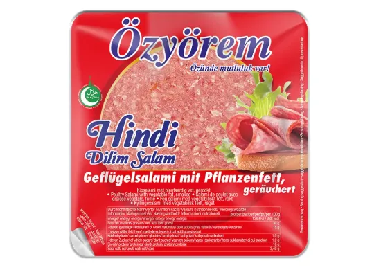 Bild von Özyörem Putensalami (geschnitten) 150g - Ozyorem Hindi Dilim Salam 150g