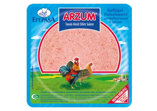 Bild von Efepaşa Arzum Tavuk-Hindi Dilim Salam 200g