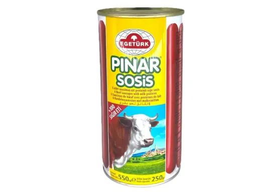 Bild von Egetürk Pınar Sosis 550g