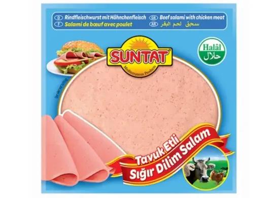 Bild von Suntat Tavuk Etli Sığır Dilim Salam 200g