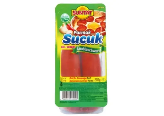 Bild von Suntat Parmak Sucuk Knoblauchwurst 200g