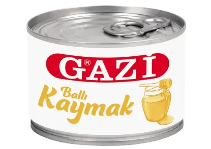 Bild von Gazi Balli Kaymak - Rahmerzeugnis mit Honiggeschmack 155g