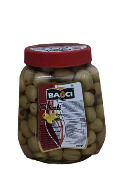 Bild von Bagci Biberli Yeşil Zeytin 700g