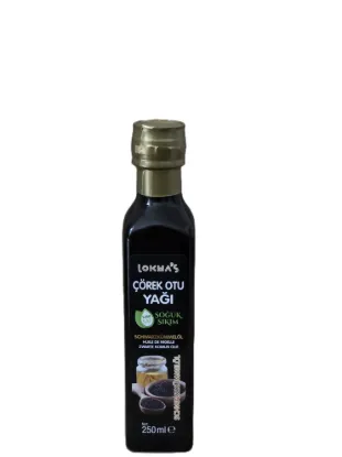 Bild von Lokma's Çörek Otu Yağı 250 ml (Schwarzkümmelöl)