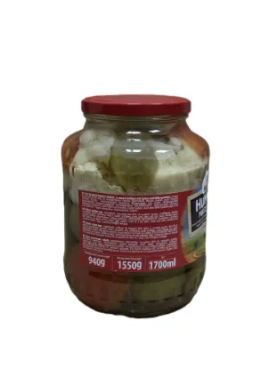 Bild von Natura Mixed Pickles Scharf 1550g (Abtropfgewicht 940g)