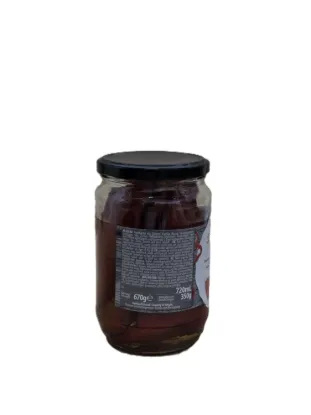 Bild von Natura Paprikafilet Rot 670g (Abtropfgewicht 350g)