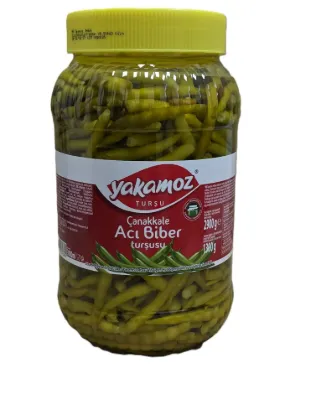 Bild von Yakamoz Çanakkale Acı Biber Tursusu 2900g (Abtropfgewicht 1300g)