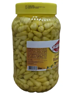 Bild von Yakamoz Çanakkale Biberiye Turşusu 2900g (Abtropfgewicht 1650g)