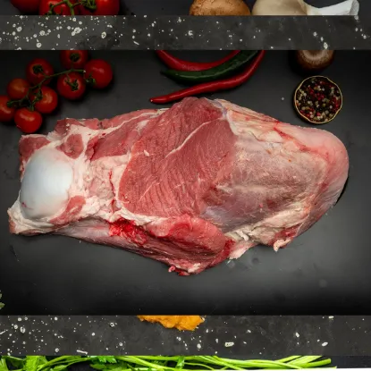 Bild von Kalbfleisch mit Knochen