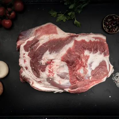 Bild von Lammschulter in Scheiben