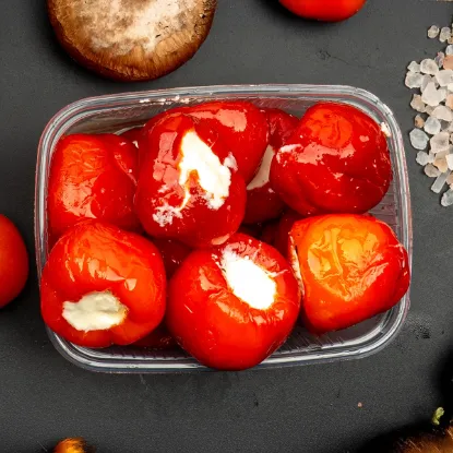 Bild von Paprika mit Käse