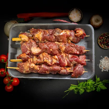 Bild von Lammspieße mit Sauce