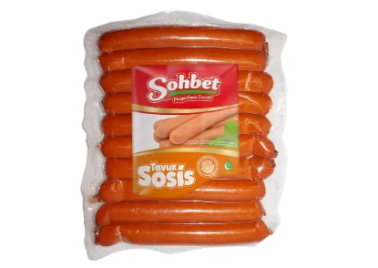 Bild von Sohbet Hähnchenwürstchen Tavuk Sosis 1000g