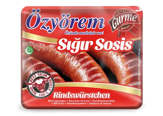 Bild von Özyörem Rindswürstchen Rind Sosis 800g