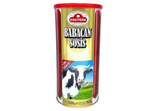 Bild von Egetürk Babacan Sosis 1500g