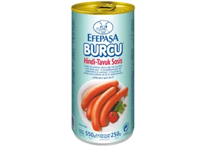 Bild von Efepaşa Burcu Hindi-Tavuk Sosis 550g