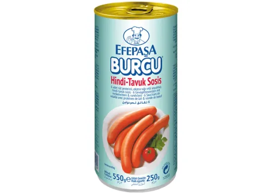 Bild von Efepaşa Burcu Hindi-Tavuk Sosis 550g