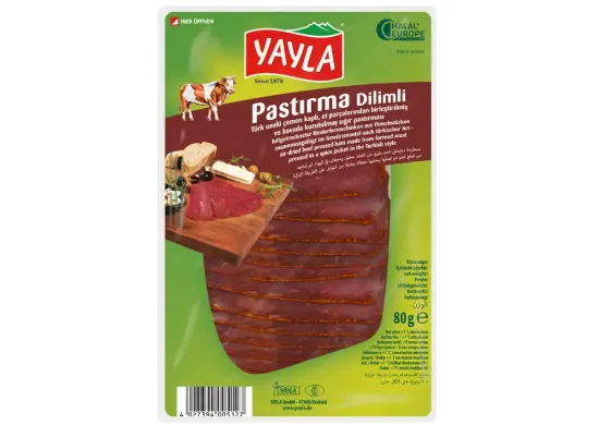 Bild von Yayla Pastırma Dilimli 80g