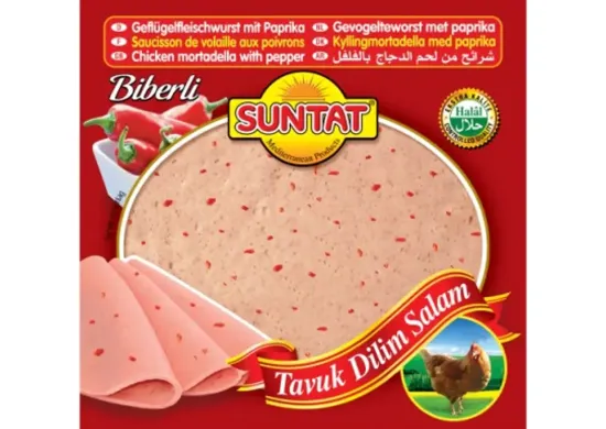 Bild von Suntat Biberli Tavuk Dilim Salam 200g