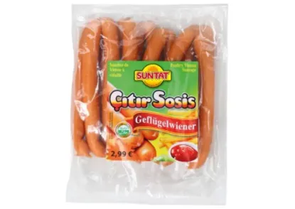 Bild von Suntat Geflügel Wiener (Çıtır Sosis) 700g