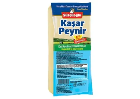 Bild von Sütcüoglu Kaschkaval Käse (Kaşar Peynir)750g