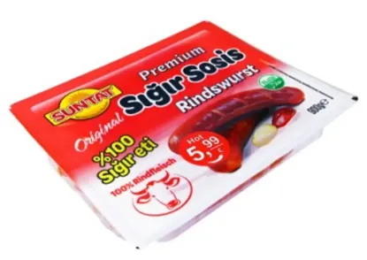 Bild von Suntat Premium Rindswurst %100 Rindfleisch 800g