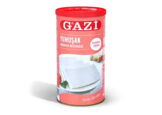 Bild von GAZİ Yumusak – Cremiger Weichkäse 55% Fett i. Tr., 800 g