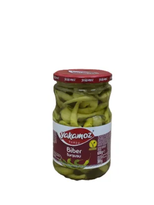 Bild von Yakamoz Biber Tursusu 630g (Abtropfgewicht 300g)