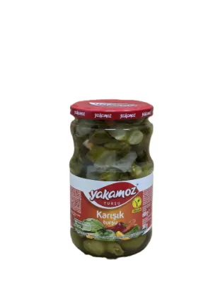 Bild von Yakamoz Karısık Tursu 680g (Abtropfgewicht 380g)