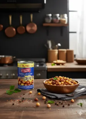 Bild von Chtoura Fava Beans with Chickpeas 475g