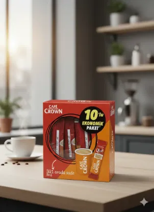 Bild von Cafe Crown 3in1 Arada Sade 10’lu Ekonomik Paket 180g
