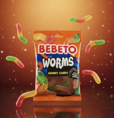 Bild von Bebeto Worms 80g