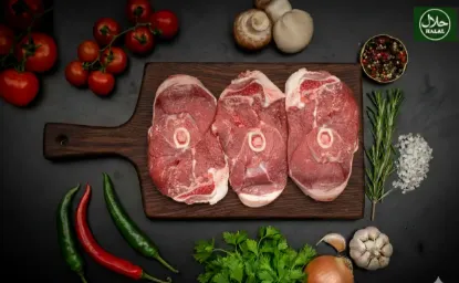 Bild von Lammkeule Steak - Kuzu But Steak