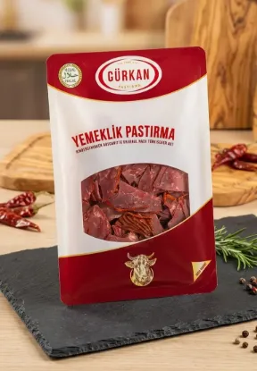 Bild von Rinderschinken-Abschnitte (Yemeklik Pastırma) – Gürkan 180g
