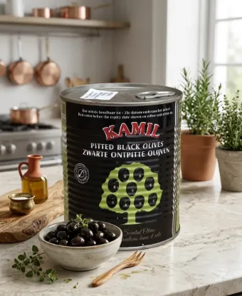 Bild von Kamil Schwarze Oliven entsteint 850g (Netto 360g)