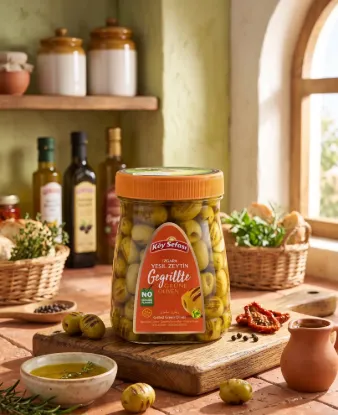 Bild von Köy Sefası Gegrillte Grüne Oliven 380 g (Netto) / 700 g (Brutto)
