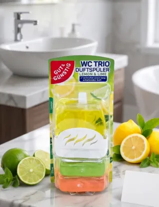 Bild von WC Frisch Trio Duftspüler Lemon Lime 165ml