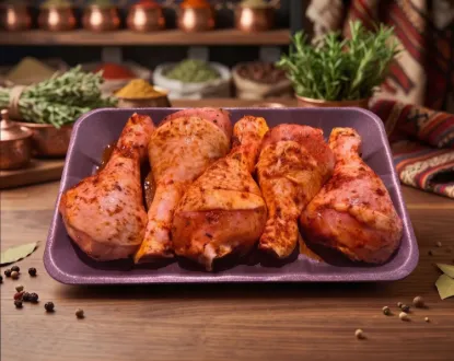 Bild von Hähnchenunterkeule mit Gewürze -Tavuk But Baharatli 500g