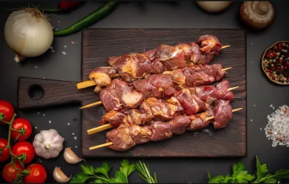 Bild von Lammspieße mit Sauce - Soslu Kuzu Sis