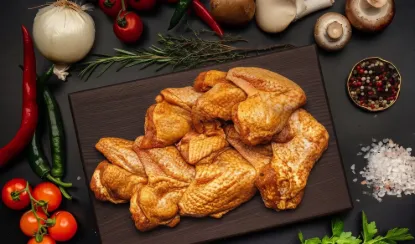 Bild von Hähnchenflügel Mariniert - Marine Tavuk Kanat (500g)