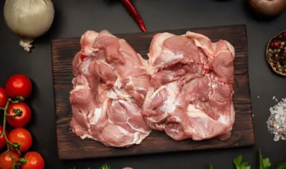 Bild von Hähnchenkeule ohne Knochen -Tavuk Pirzola Kemiksiz (500g)