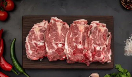 Bild von Lammhalsscheiben - Kuzu Boyun Dilimleri (500g)