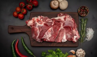 Bild von Lammkeule ohne Knochen - Kemiksiz Kuzu But (500g)