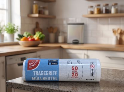 Bild von Edeka Tragegriff Mullbeutel 50L