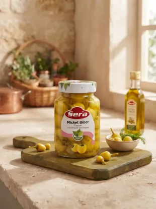 Bild von Sera Scharfe Peperoni 580g (Abtropfgewicht 280g)