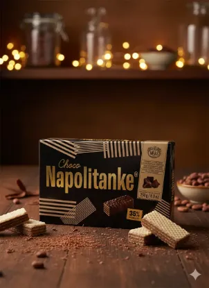 Bild von Kraš Choco Napolitanke 250g