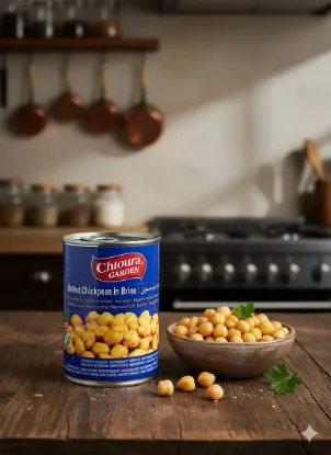Bild von Chtoura Boiled Chickpeas in Brine 400g