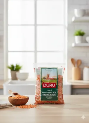 Bild von Duru Runde Rote Linsen 1000g