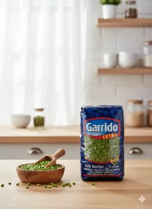 Bild von Garrido Halbe Grüne Schälerbsen 1000g